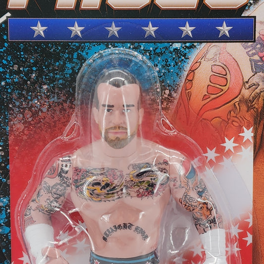 CM Punk JUST Punk Zombie Sailor Toys Retro Style Hasbro WWE