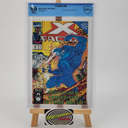 X-Factor #69 Graded 9.6 CBCS Marvel Comics Slab X-Men Shadow King