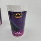Batman Movie Taco Bell Cup 1989 Complete Set Of 4  Batmobile Batwing Gotham City Complete
