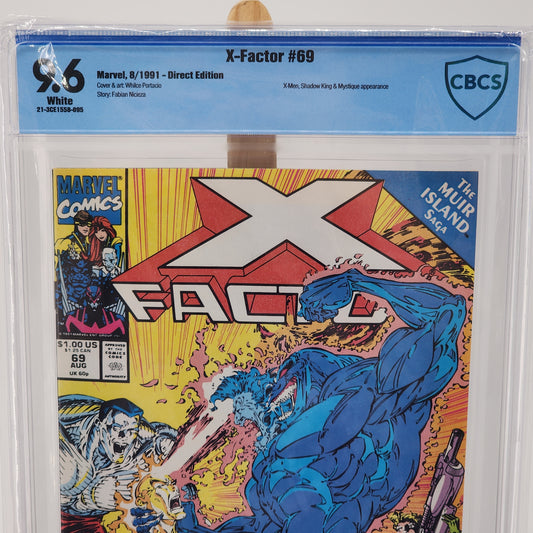 X-Factor #69 Graded 9.6 CBCS Marvel Comics Slab X-Men Shadow King