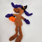 Bullwinkle with Pumpkin and Witch Hat HALLOWEEN 15" Plush Figure