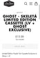 Ghost: Skeleta LV Limited Purple Foil Cassette NEW Sealed Sold Out Loma Vista