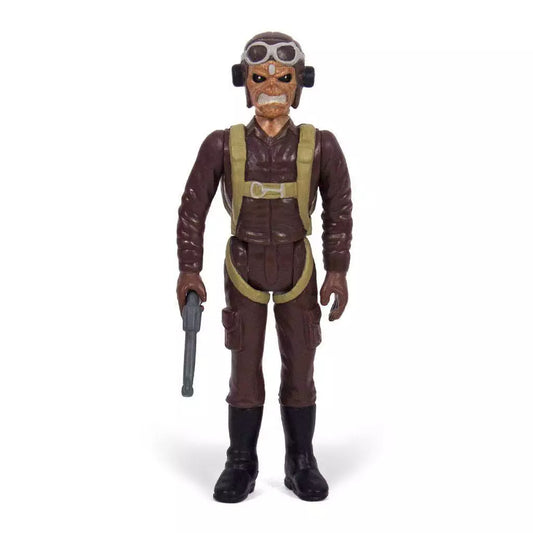 Aces High PILOT EDDIE ReAction Super 7 Iron Maiden Action Figure - 3-3/4 Inches