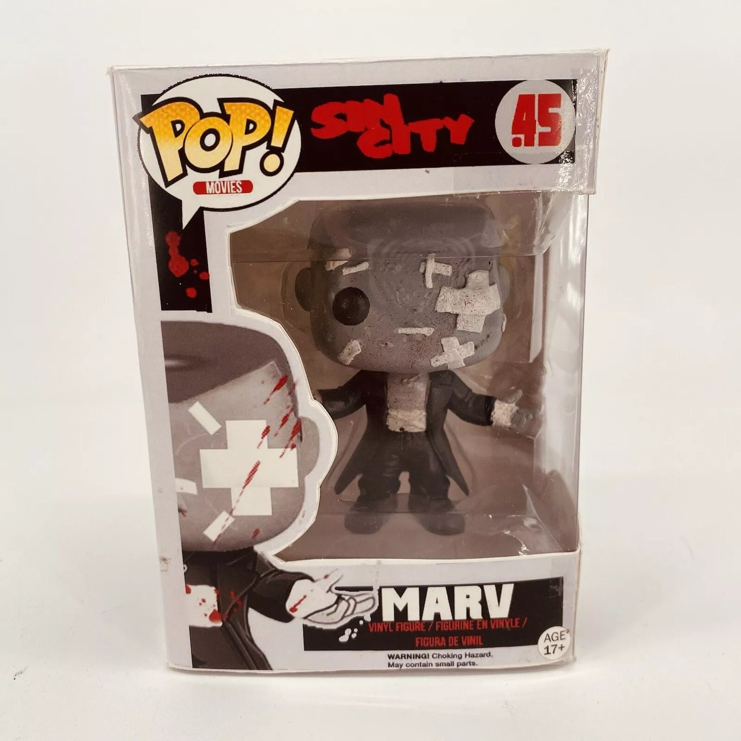 Funko Pop! Marv From Sin City Custom With Custom Box #.45 Free Hard Case