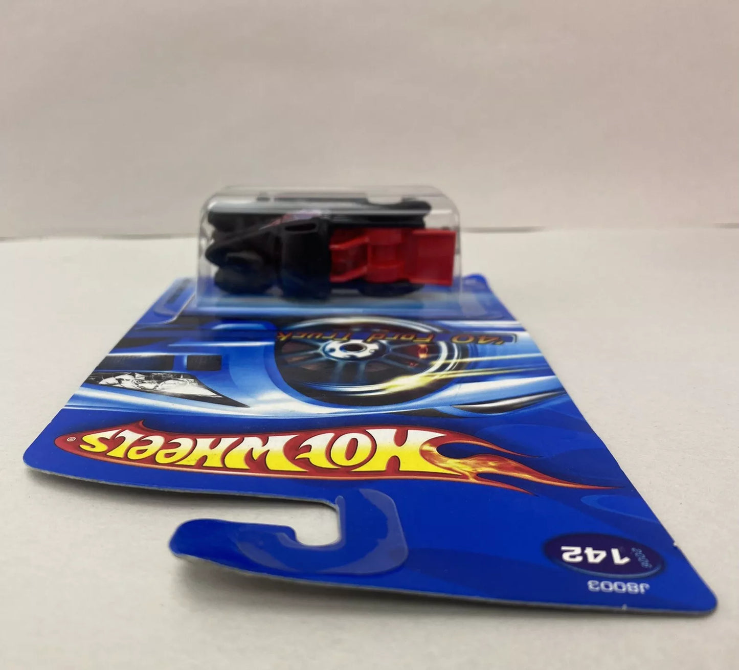 Hot Wheels #142 '40 Ford Truck Flat Black w/ Blue 5SPs 2006 Mainline