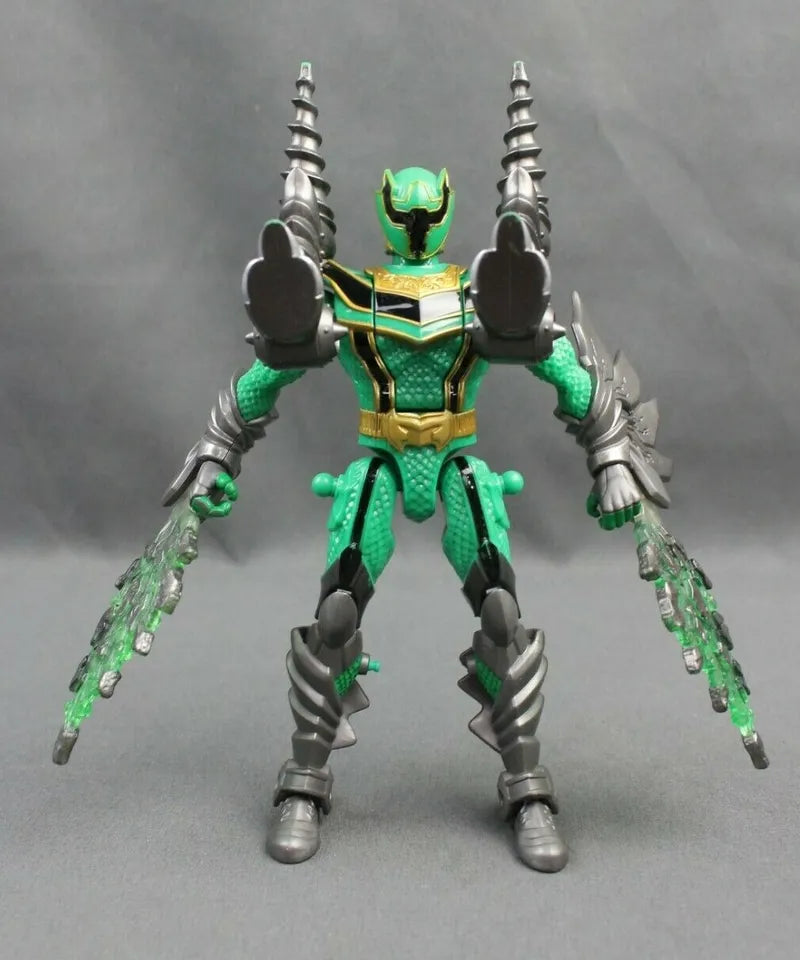 Power Rangers Bandai Mystic Force-Green Power Ranger to Fury Dragon