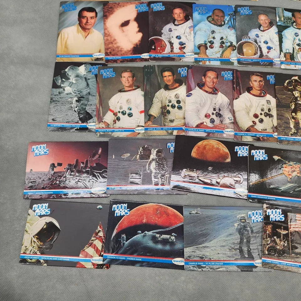 1991 Space Ventures Moon Mars Card Pack Special Edition