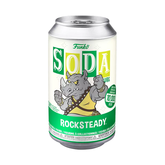 Rocksteady COMMON FUNKO VINYL SODA: Teenage Mutant Ninja Turtles TMNT