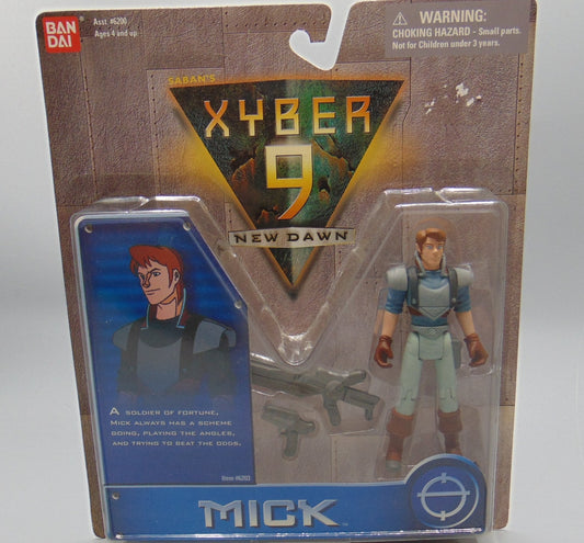 Mick Xyber 9 Bandai Action Figure