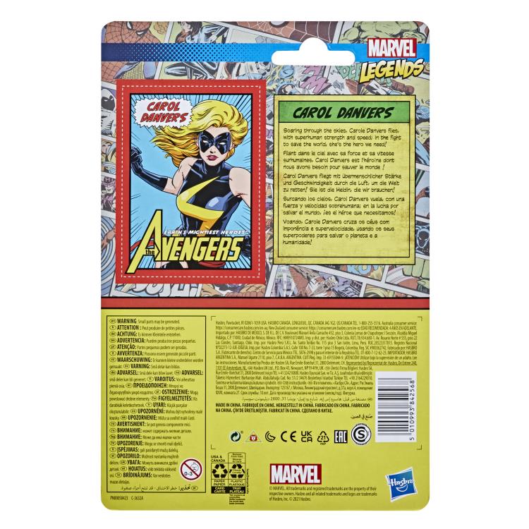 Carol Danvers Marvel Retro 3.75 (Sealed)